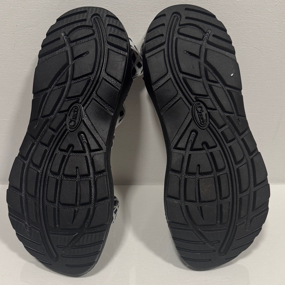 Chaco Black and White Patterned Sandals - Picture 3 of 4